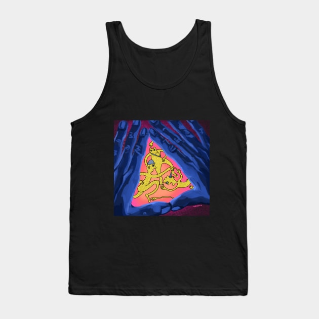 dazzling cascade hands illust poster Tank Top by dazzling_cascade